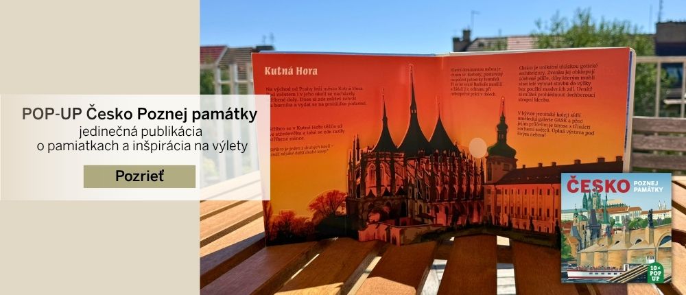 Jedinečná publikace o památkách Česka plná prostorových prvků